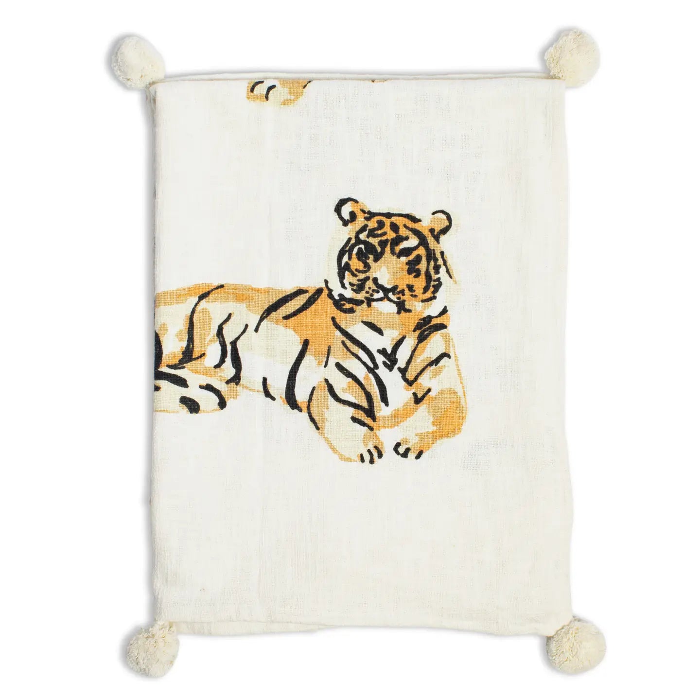 Regal Tiger Luxe Throw