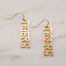 Tigers Varsity Earrings