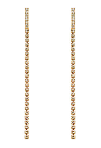 Rhinestone Drop Earrings