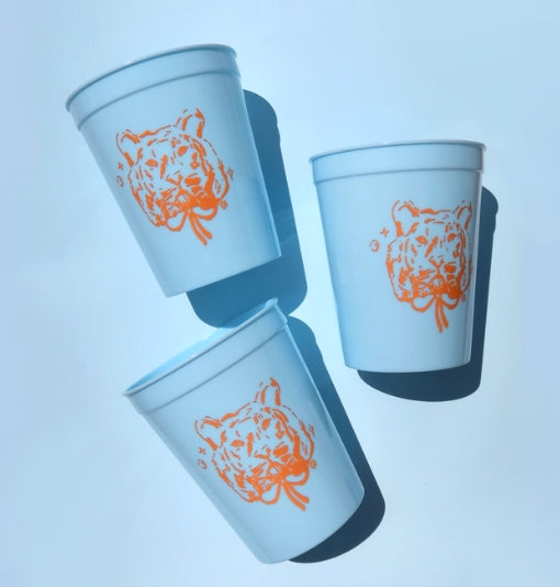 Tiger Face 16 oz. Stadium Cup