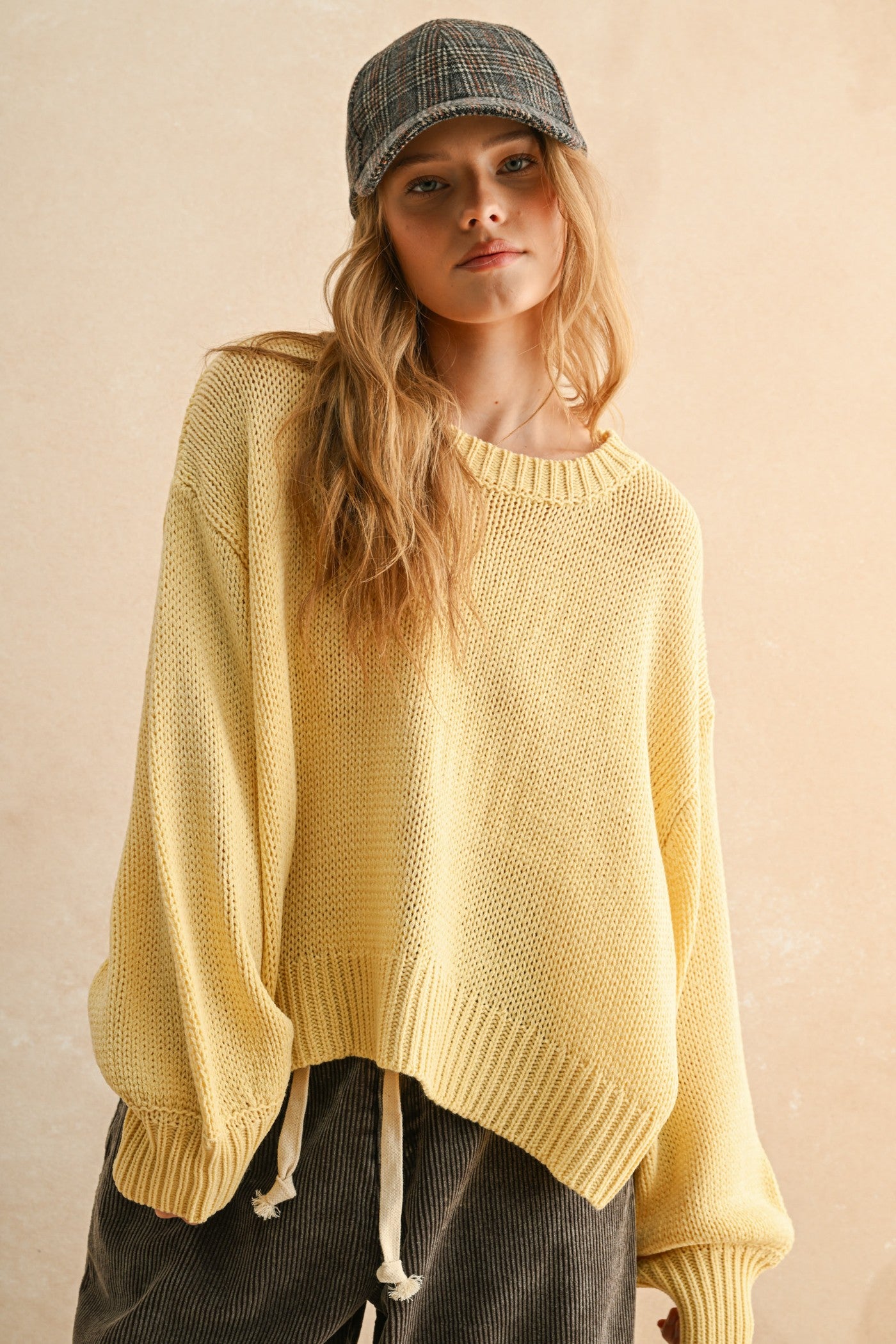 Balloon Sleeve Sweater