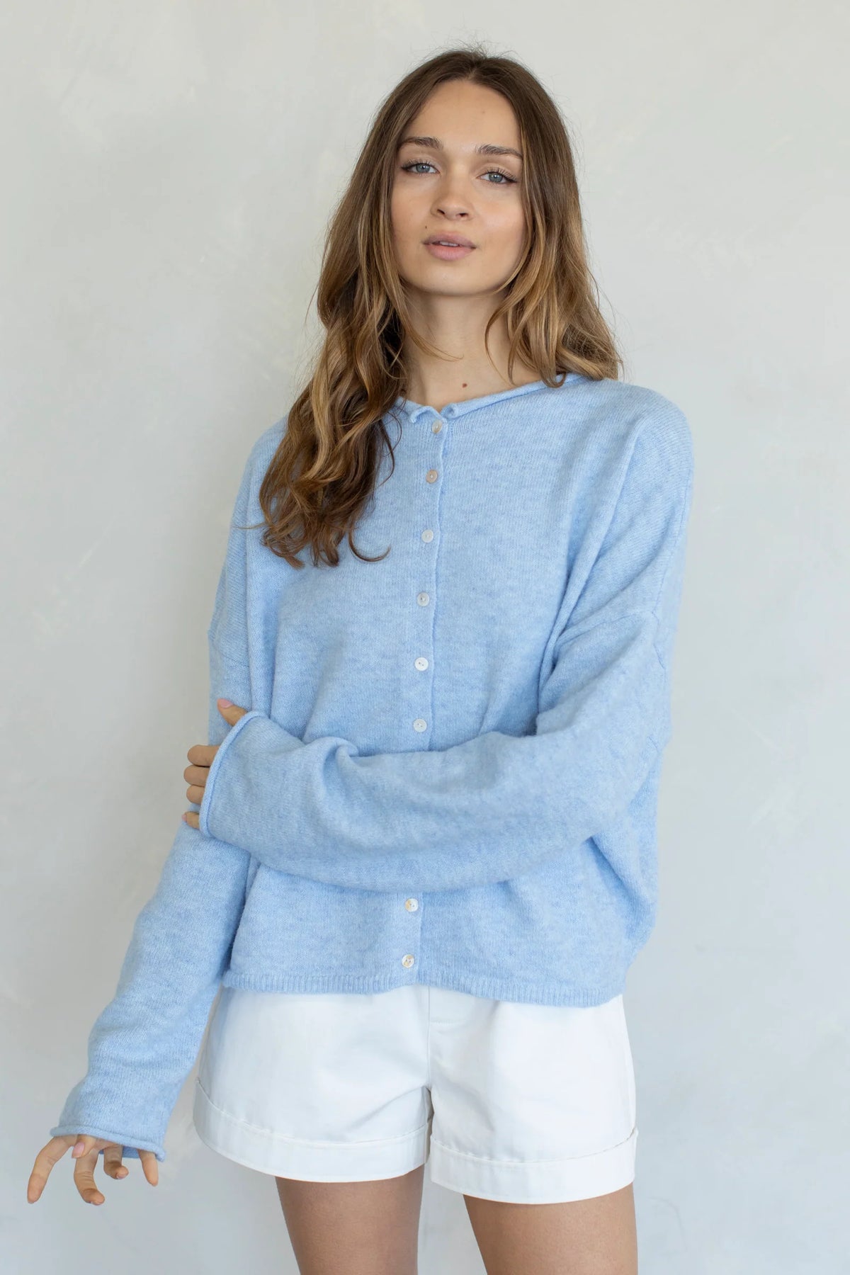 Ice Blue Piper Cardigan