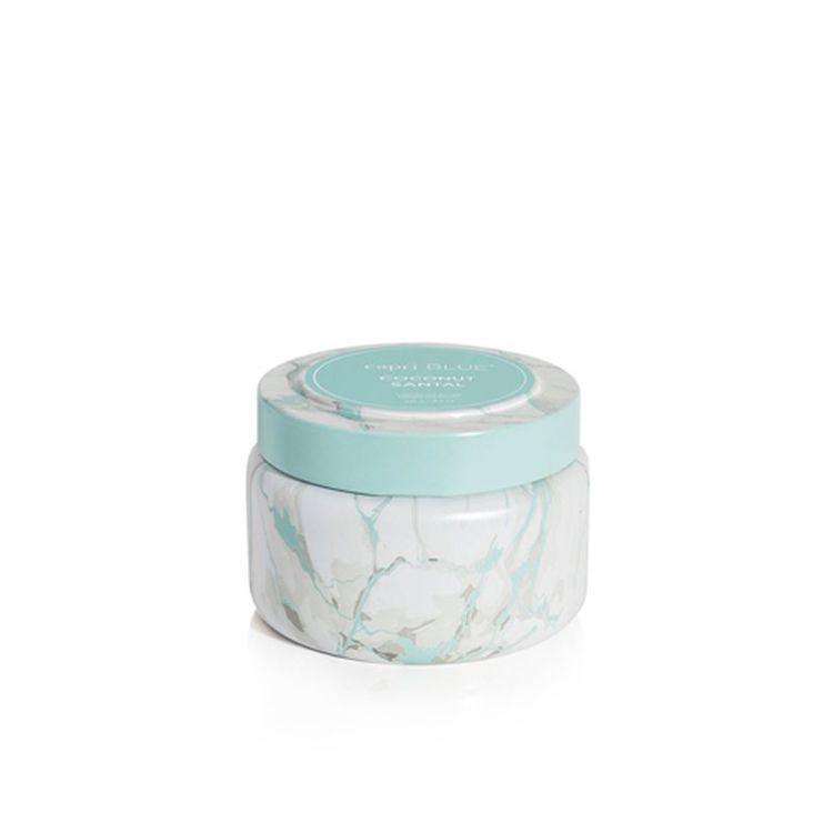 COCONUT SANTAL MARBLE TRAVEL TIN 8.5 OZ