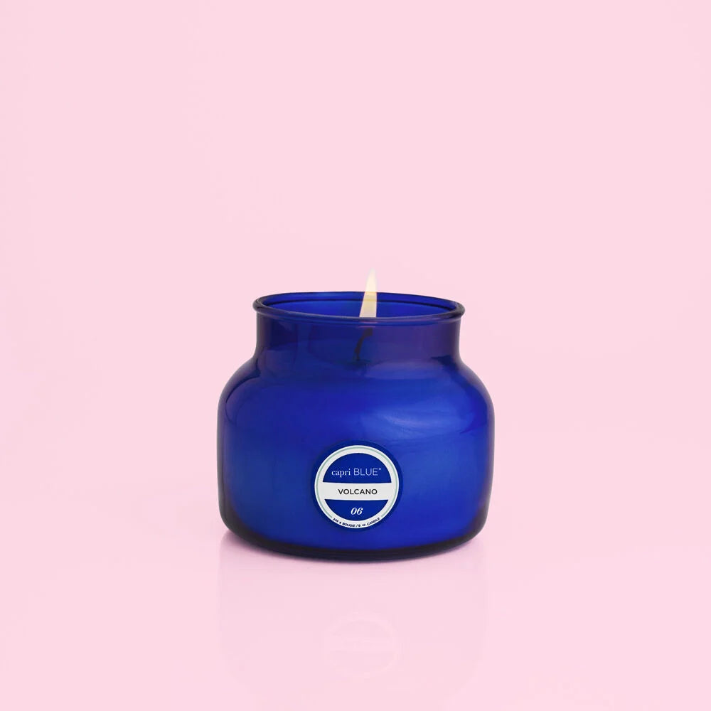 Volcano Blue Petite Jar 8 oz