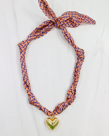Serafina Scarf Charm Necklace