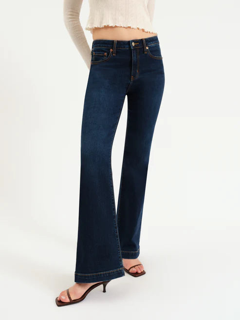 Heartbreaker Mid Rise Flare Jean