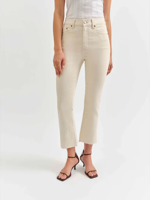 Valley Girl High Rise Crop Flare Bootcut Jean