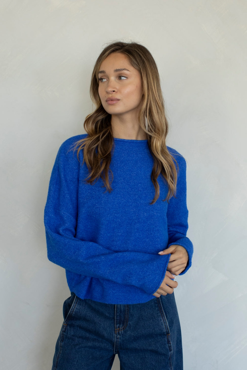Blue Piper Pullover