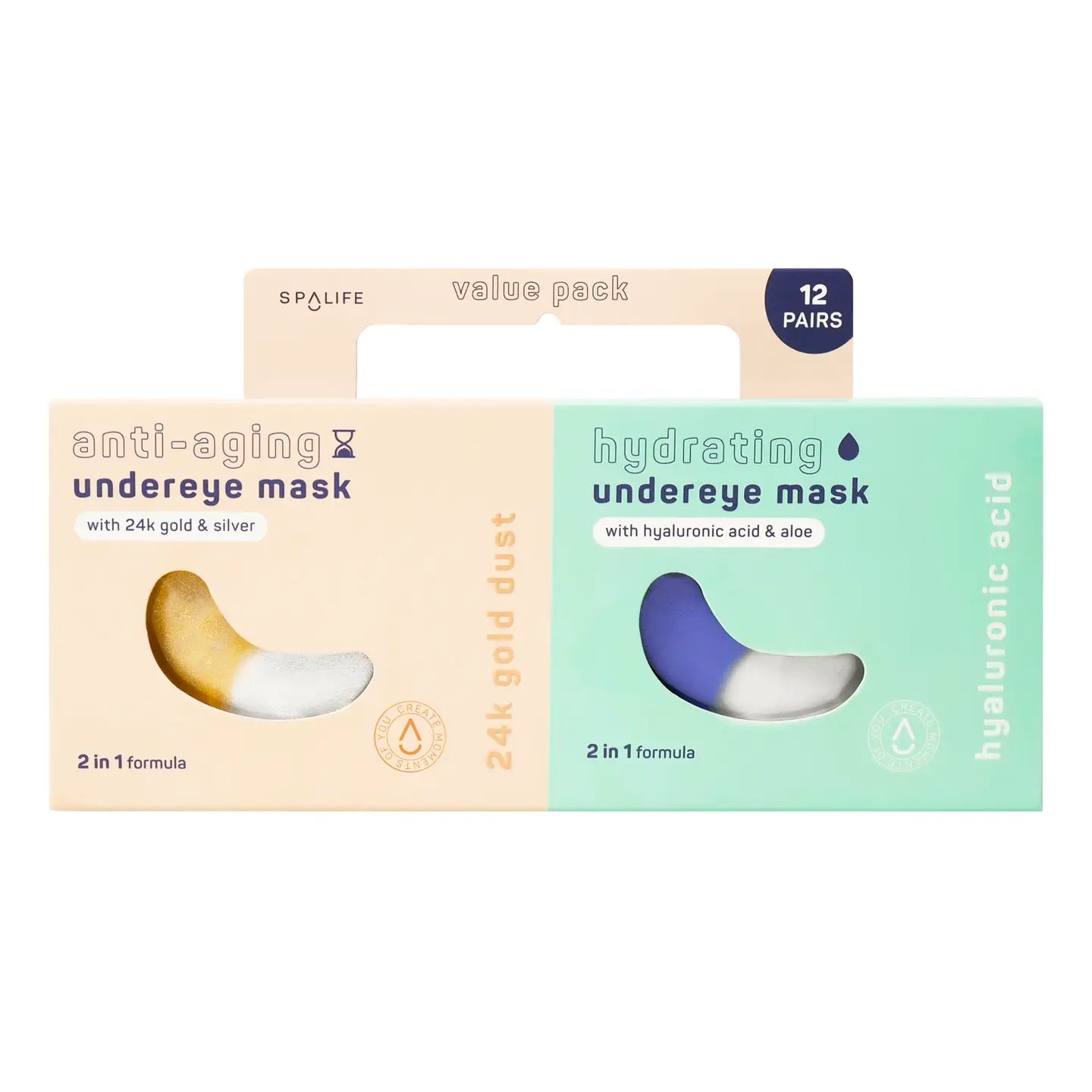 Hydrate & Glow Hydrogel Duo Masks