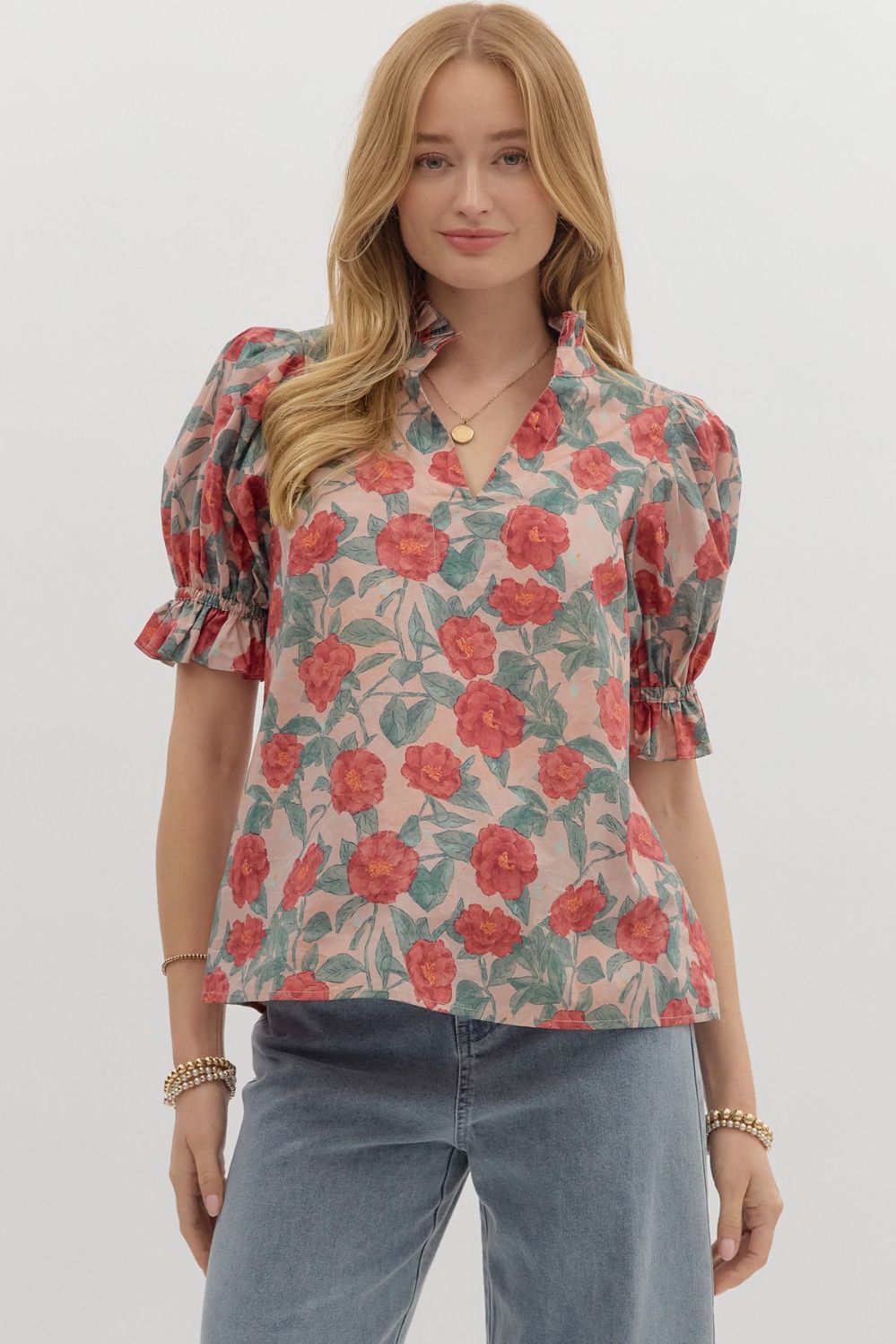 Floral Print Top