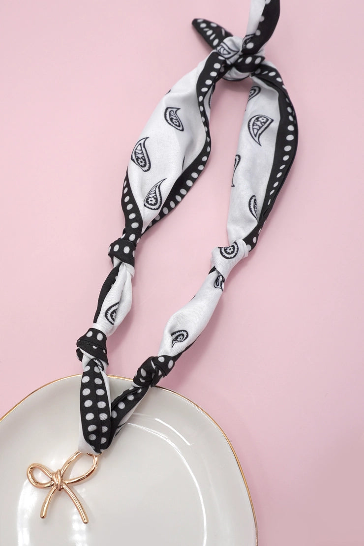 Scarf Charm Necklace