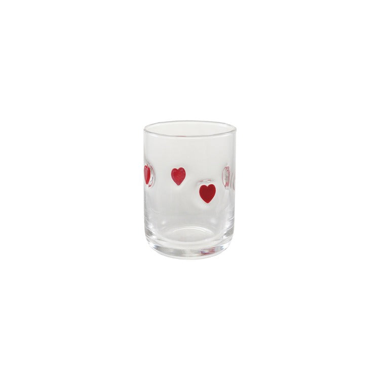 Heart Drinking Glass