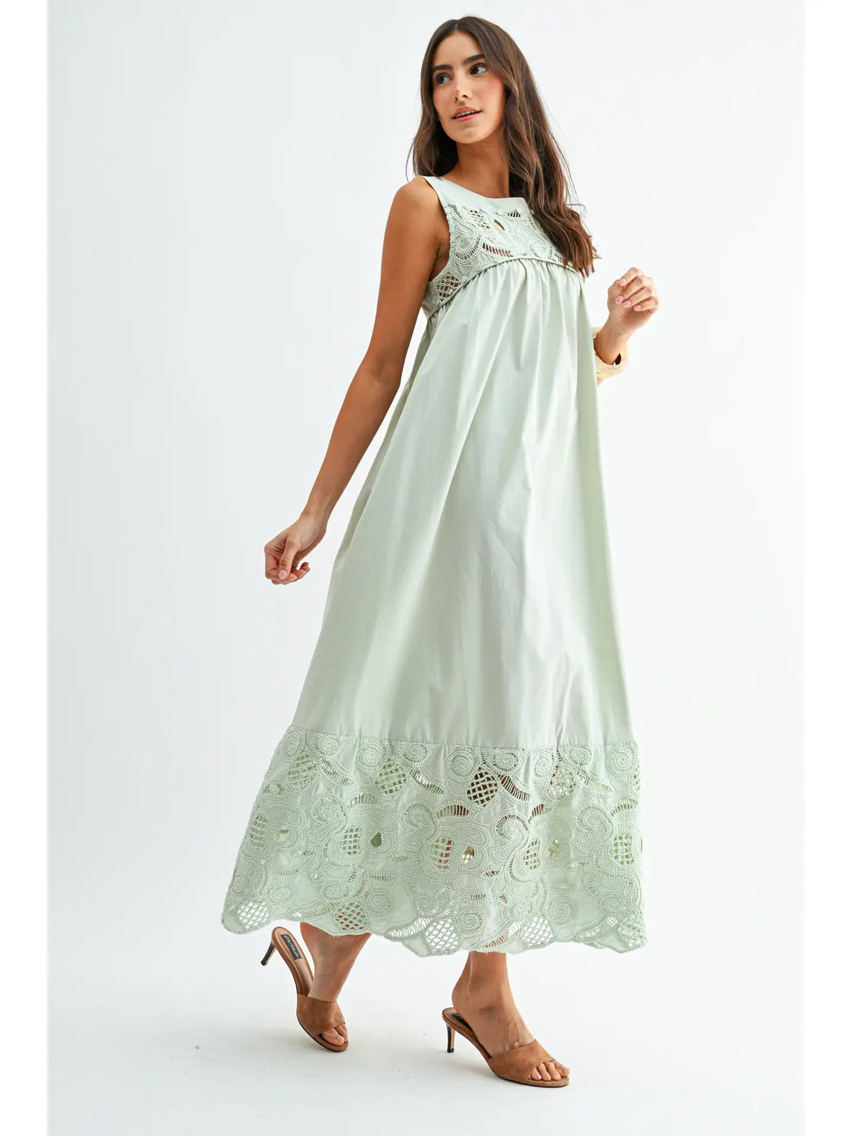 Boho Lace Maxi Dress