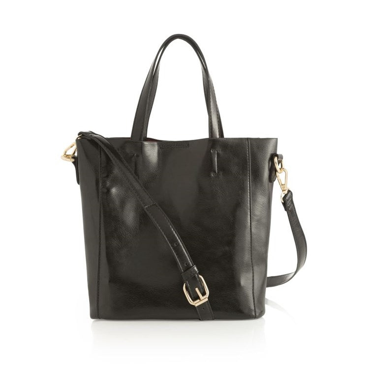 METALLIC MADDIE MINI TOTE