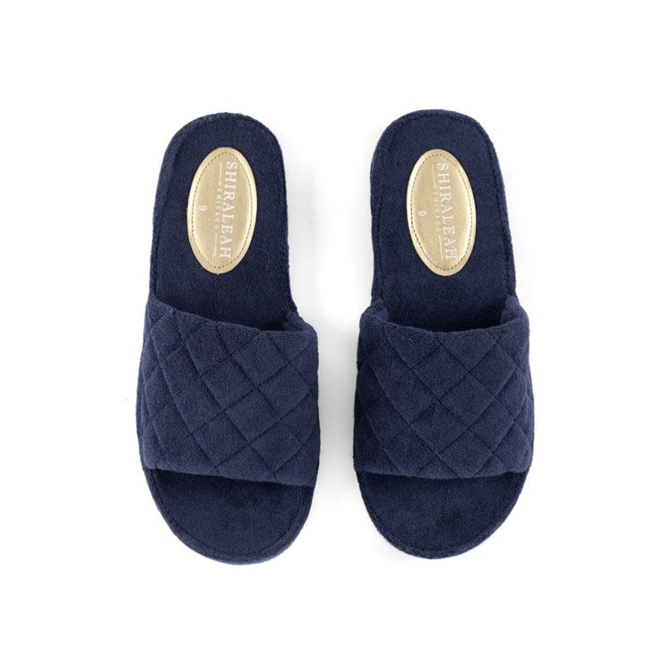 SOL TERRY CLOTH POOL SLIDES