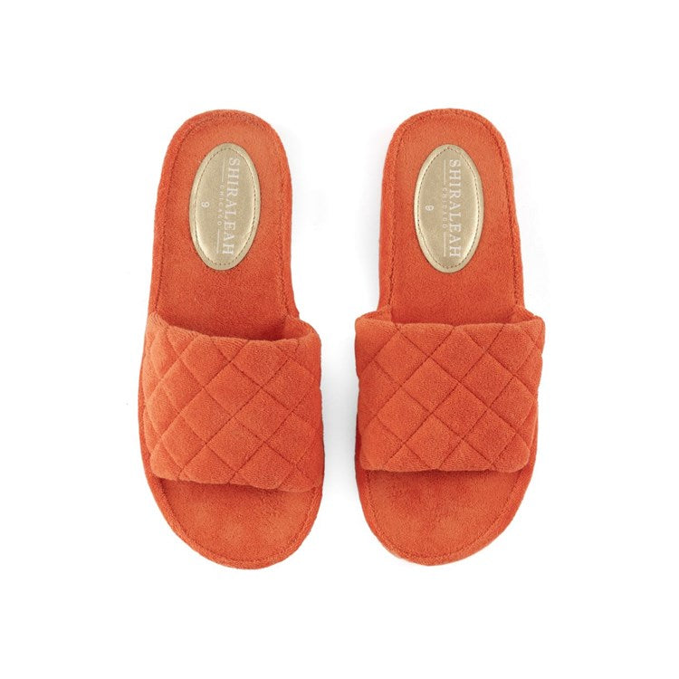 SOL TERRY CLOTH POOL SLIDES