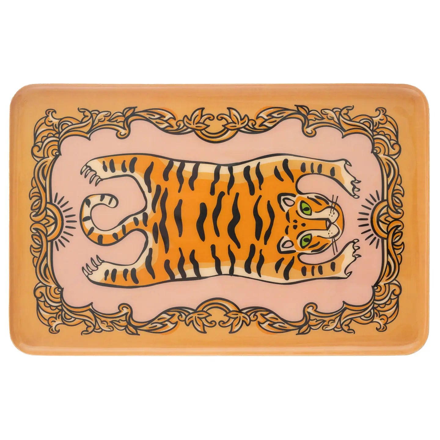 Tiger Enamel Tray