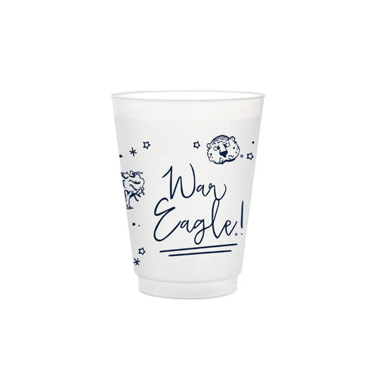 Auburn Frosted Party Cup Pack