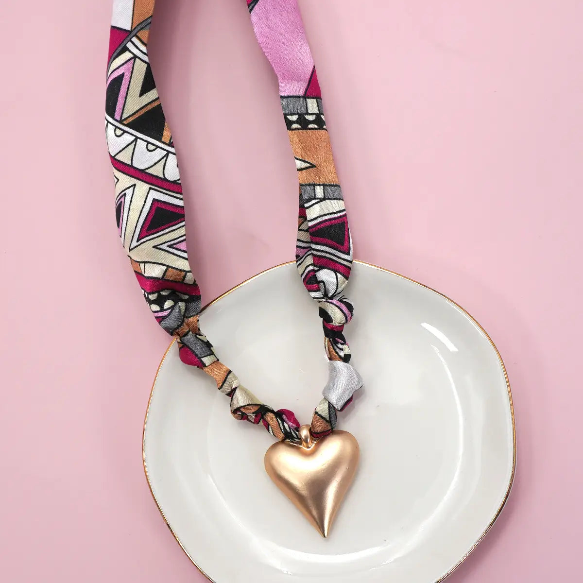 Scarf Charm Necklace