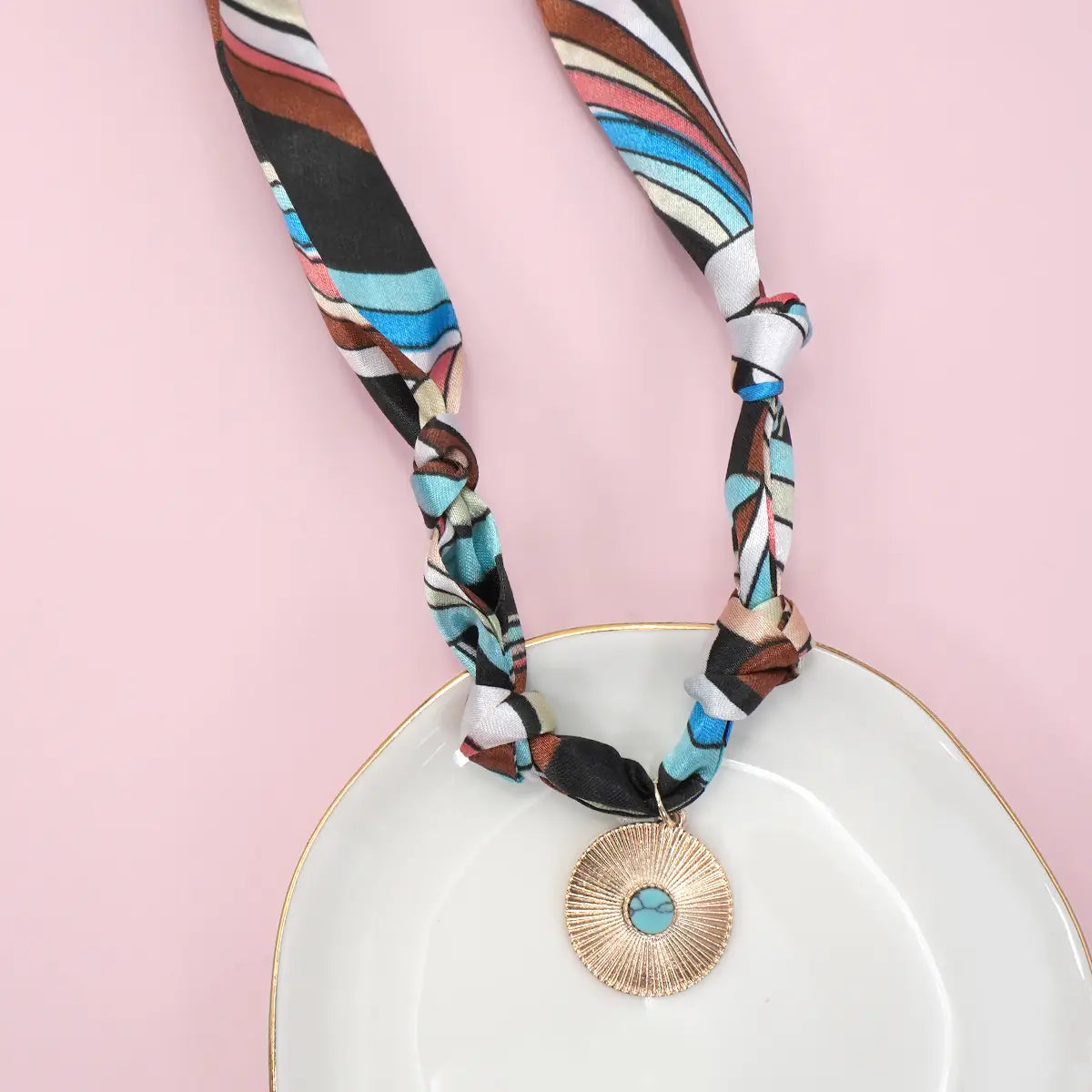 Scarf Charm Necklace