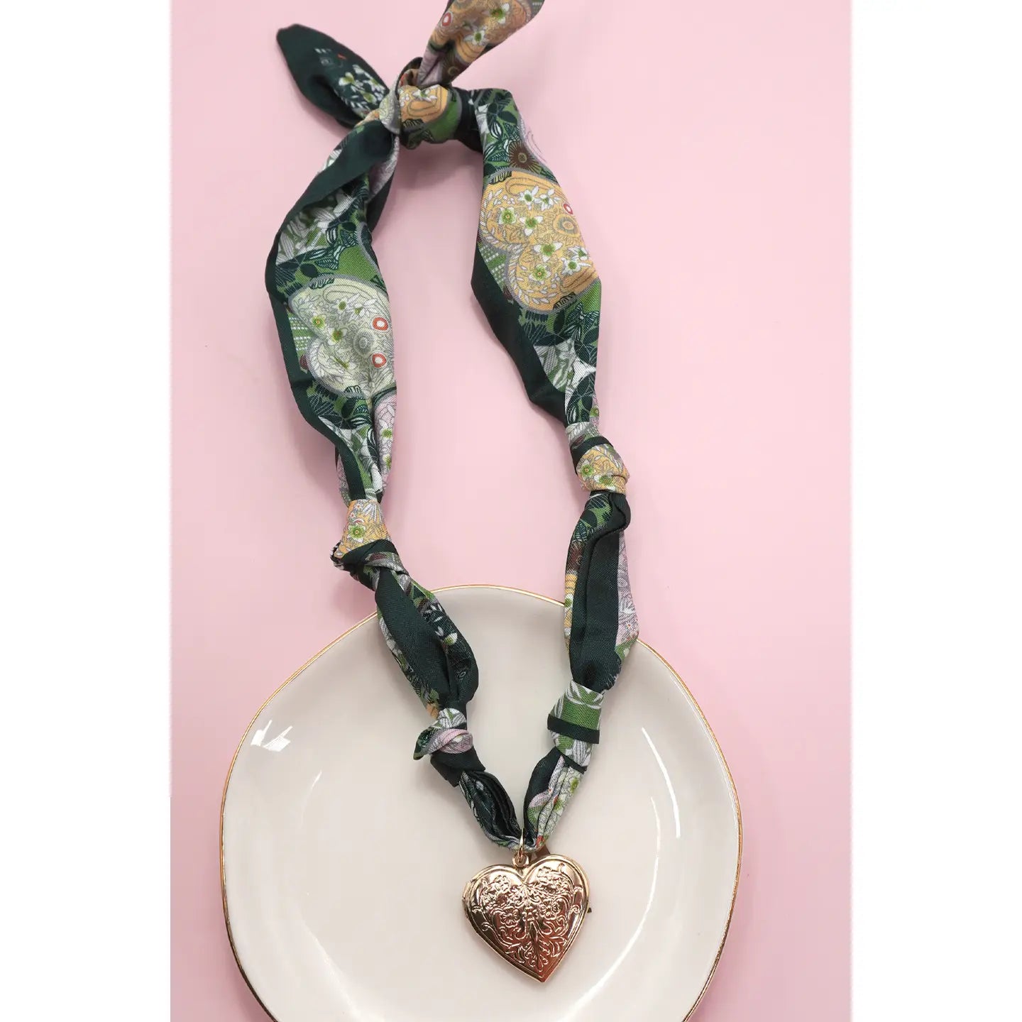 Scarf Charm Necklace