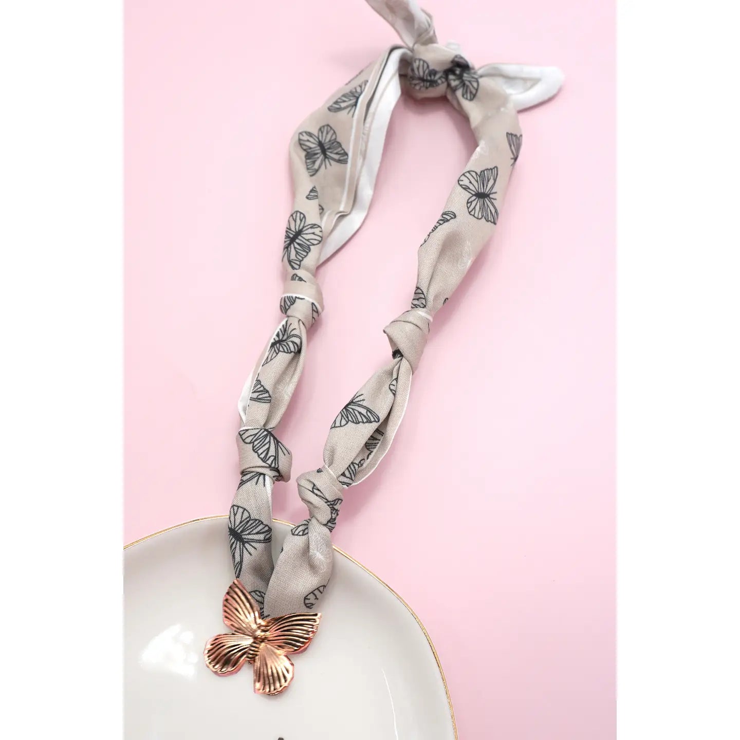 Scarf Charm Necklace