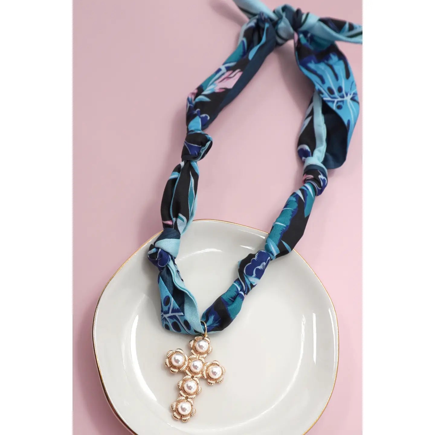 Scarf Charm Necklace