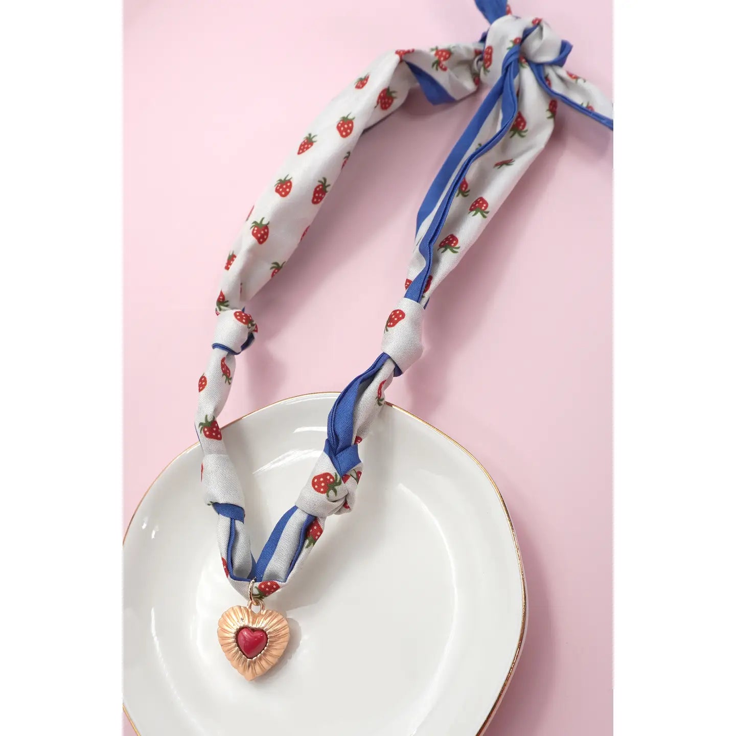 Scarf Charm Necklace