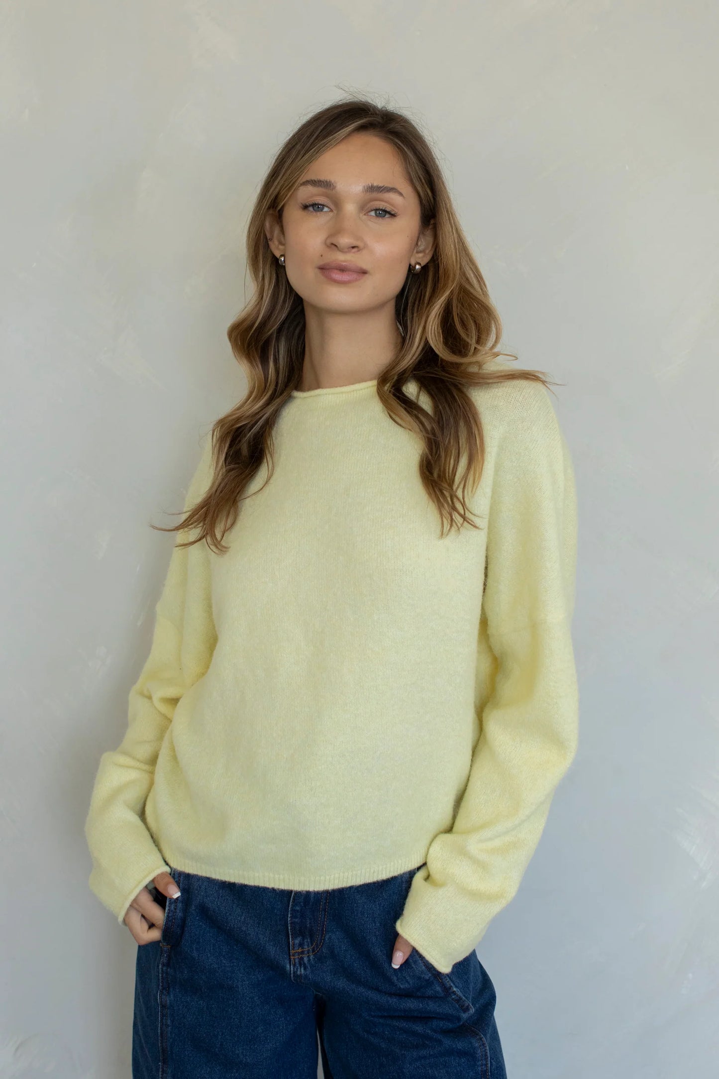 Natural Piper Pullover Sweater