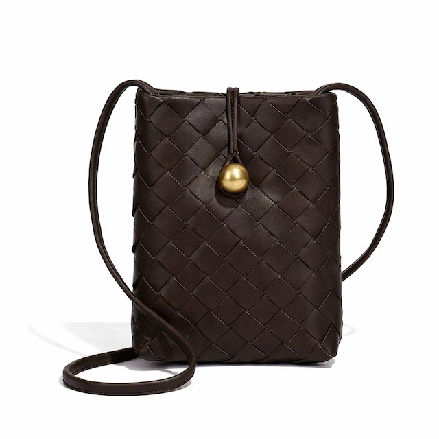 Small Woven Crossbody Bag