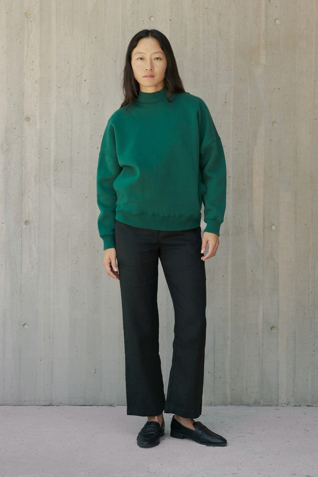 MOCK NECK SWEATER
