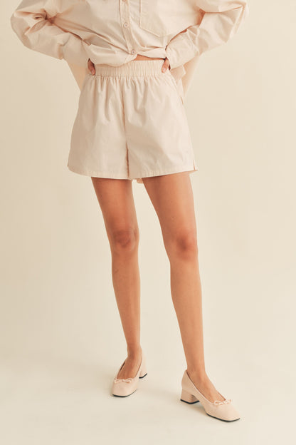 SOFT FABRIC SHORTS