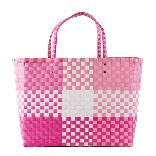 WOVEN BEACH TOTE