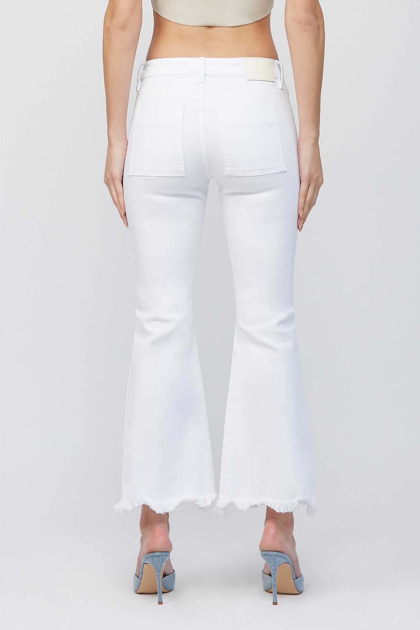Happi Crop Flare Jeans