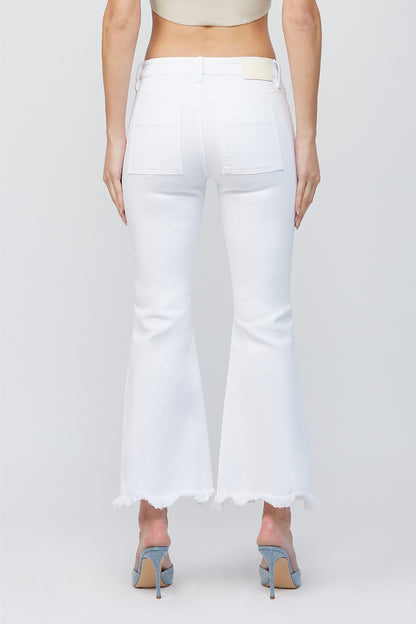 Happi Crop Flare Jeans