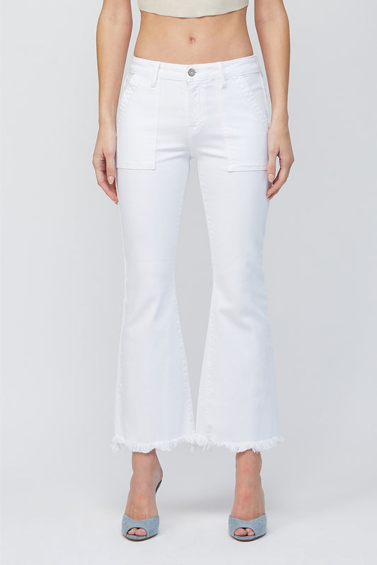 Happi Crop Flare Jeans