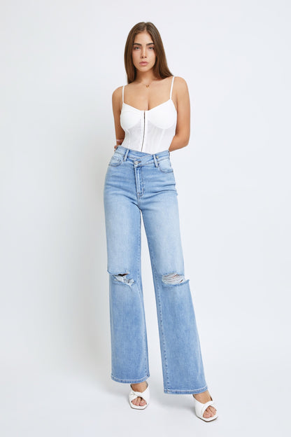 Logan High Waist Dad Jean