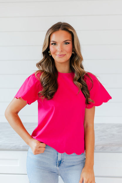 Flutter Sleeve Top