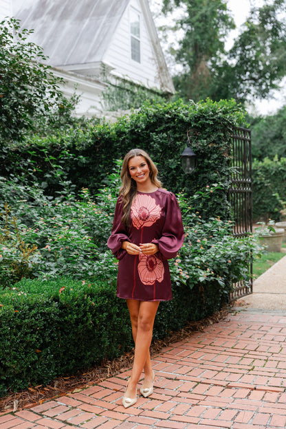 Juno Poppy Mini Dress