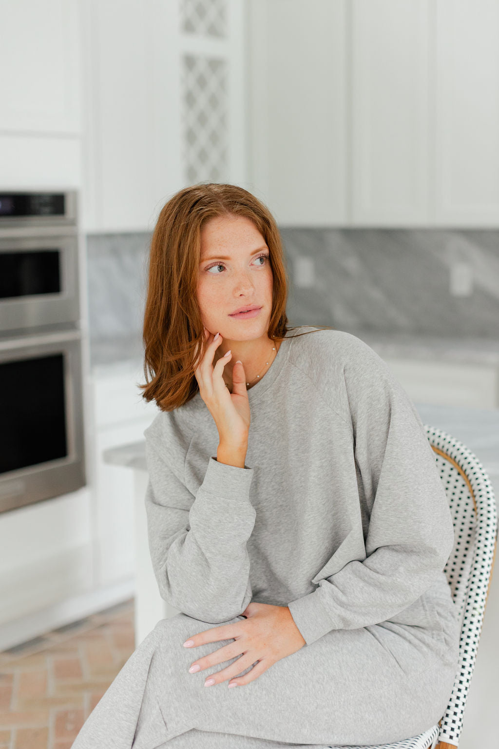 Soft Cropped Sweatshirt