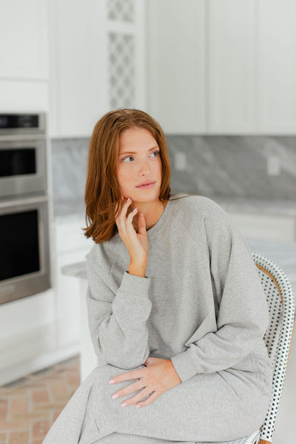 Soft Cropped Sweatshirt