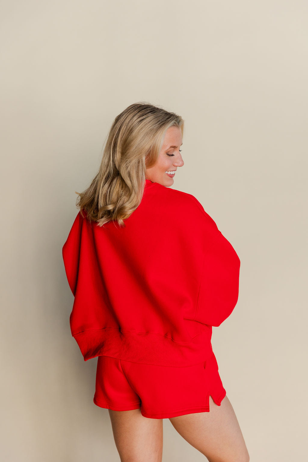 Drop Shoulder Soft Sweatshirt