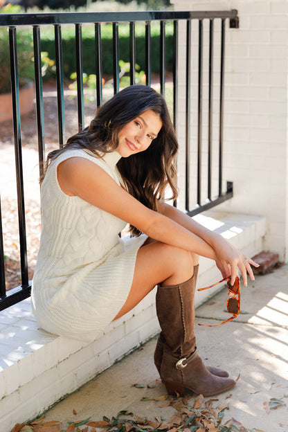 Fit & Flare Sweater Dress
