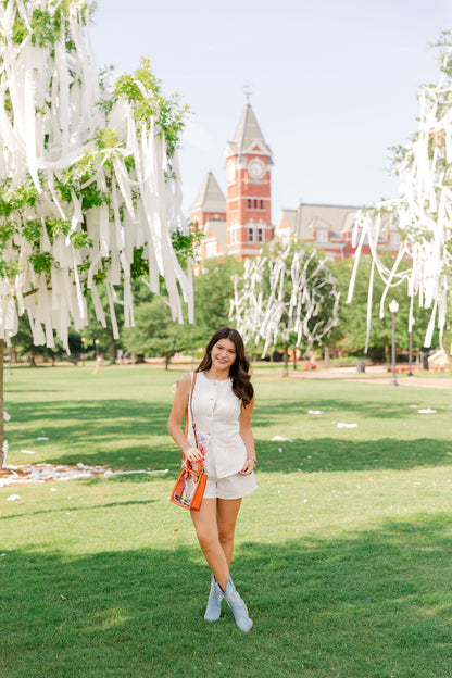 Sleeveless Long Vest & Short Set