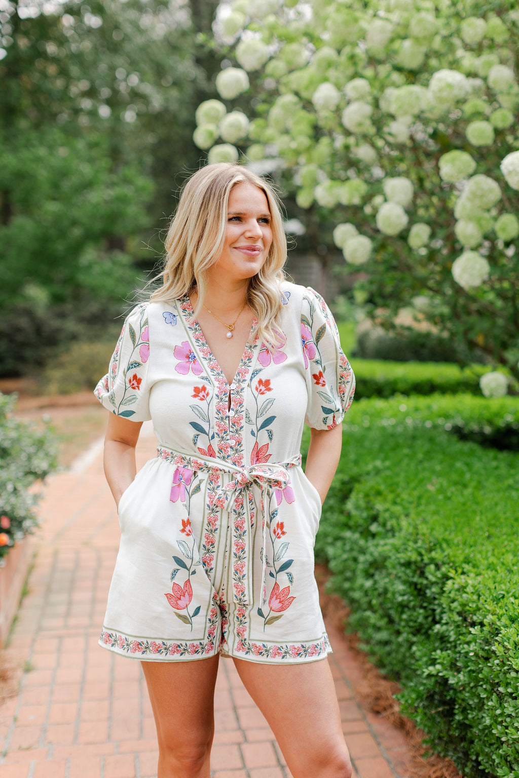 Floral Romper