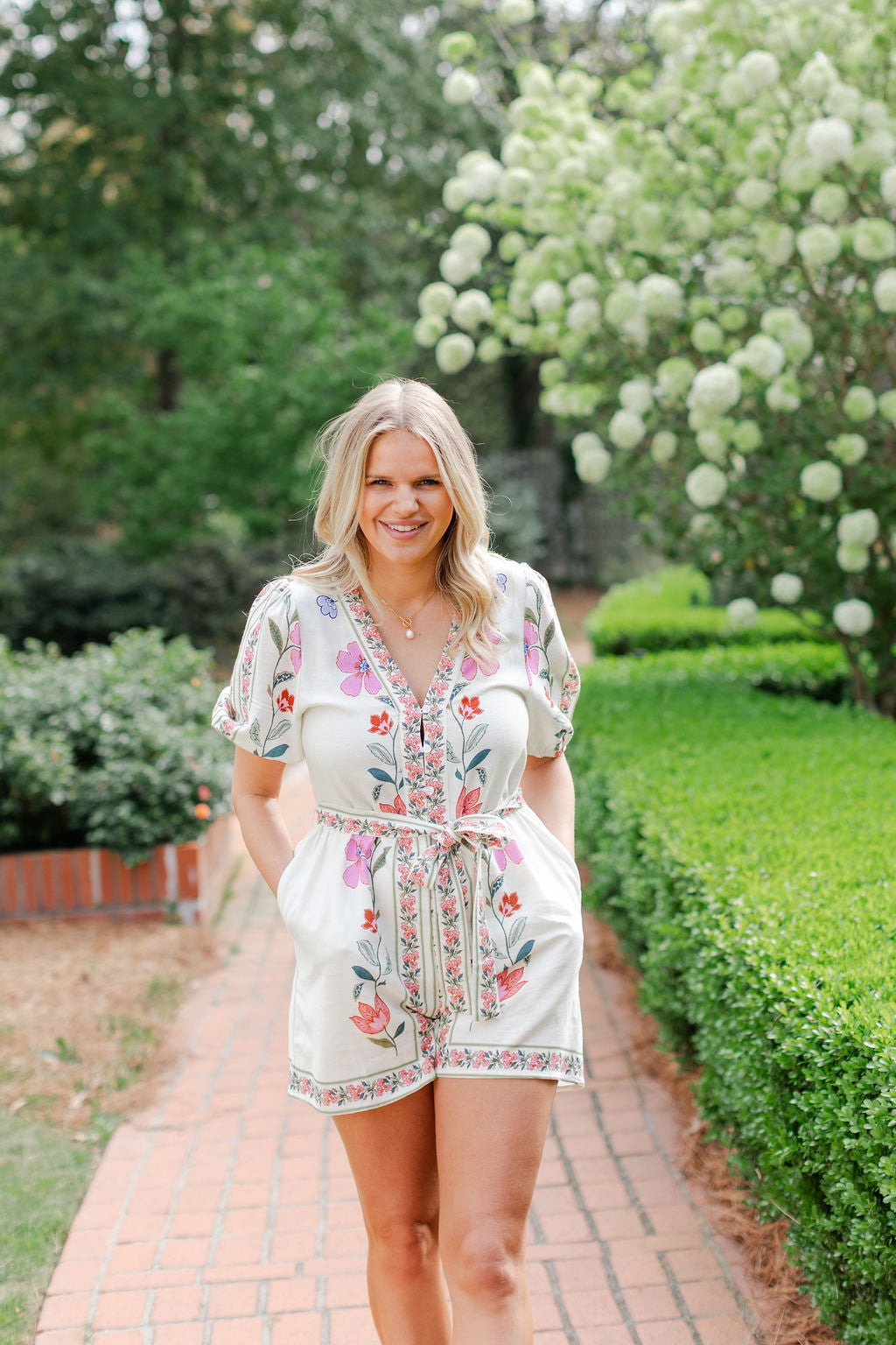 Floral Romper