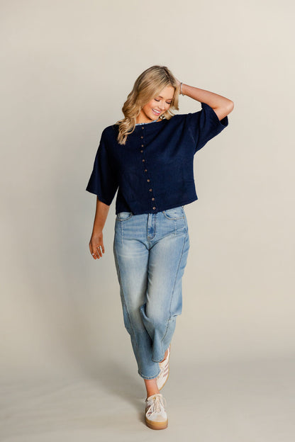 Loose Fit Barrel Jeans