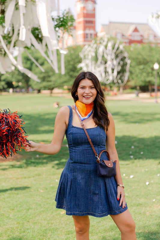 Serrina Denim Flare Dress