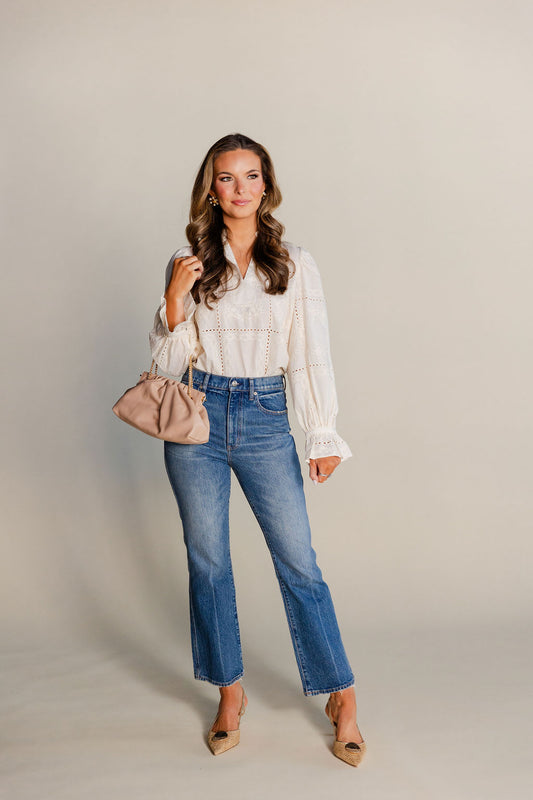 Soho High Rise Ankle Flare