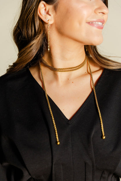 Faithful Wrap Necklace